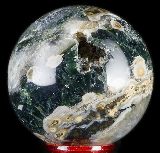 Unique Ocean Jasper Sphere - Madagascar #78666